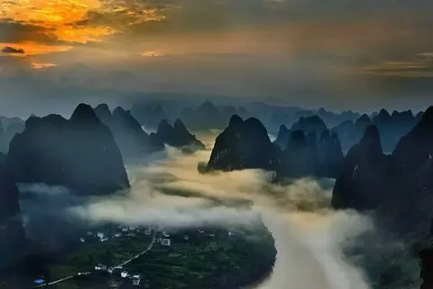 Yangshuo County 2-Day Tour från Guilin