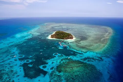 Great Barrier Reef 40 minutters naturskjønn flytur fra Cairns - Reef Hopper