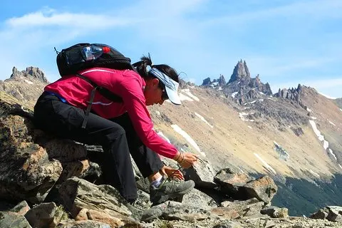Día de trekking en las montañas cercanas a bariloche.