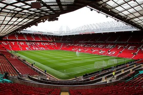Manchester United fodboldkamp på Old Trafford Stadium