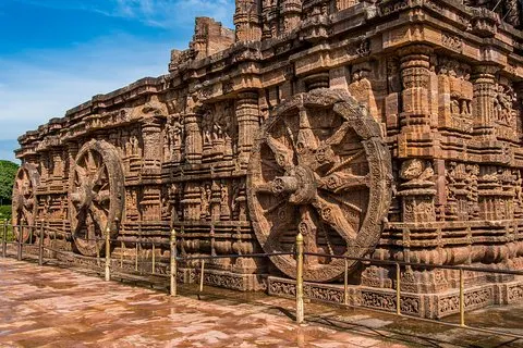 Visite d'une journée complète du temple Konark et de Puri
