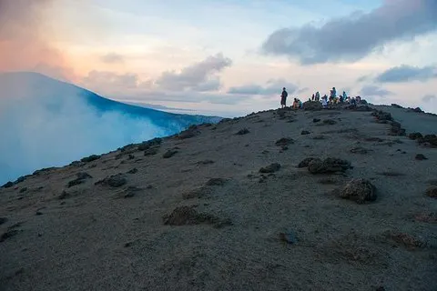 Visite guidée de l'après-midi du volcan du mont Yasur sur l'île de Tanna