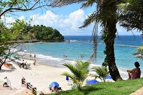 Tur till Frades och Itaparicaöarna, lämnar Salvador - Bahia