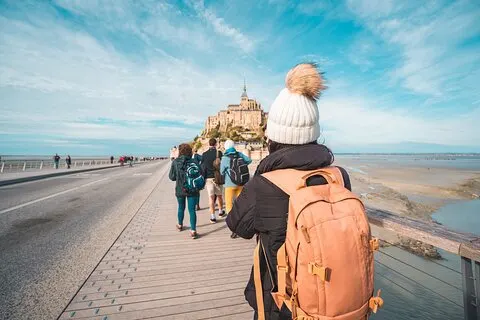 2 Stunden geführte Wanderung auf den Mont Saint Michel