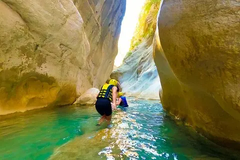 Canyoning und Rafting Abenteuer inkl. Mittagessen ab Belek