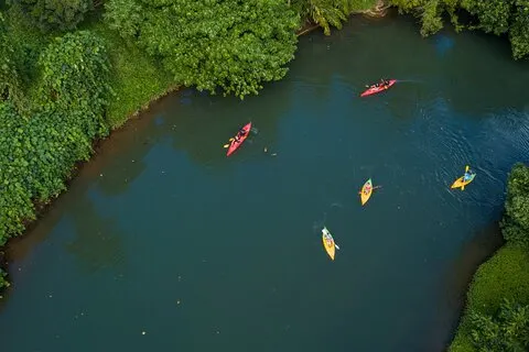 Heldags kajakkpadling og kaskader fra Port Vila