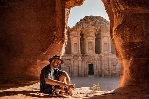 Excursão privada de meio dia a Petra com almoço
