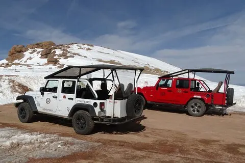 Pikes Peak och Garden of the Gods Jeep Tour