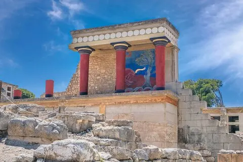 De Réthymnon Excursion privée d'une journée sur le plateau de Knossos-Lassithi