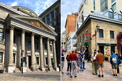 Tour a pie original por el Viejo Montréal en Guidatour