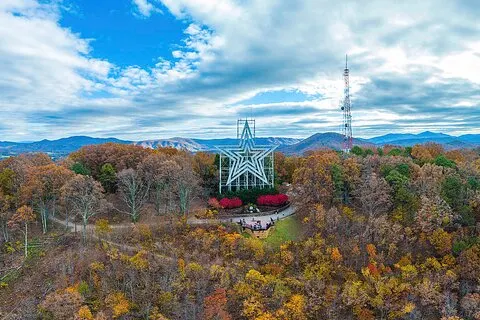 Mountainbiketur fra The Roanoke Star