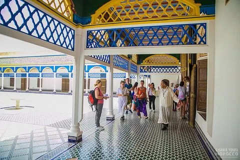 Marrakech : Palais Bahia, Tombes Saadiennes, Souk & Médina Visite Guidée