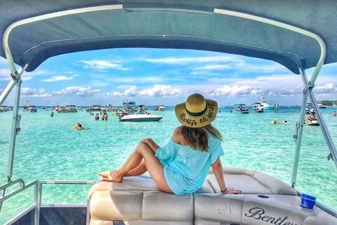 Aluguel de barcos em Crab Island Pontoon