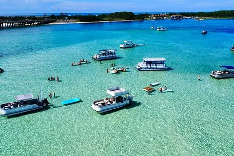 Excursão de 3 horas à Ilha do Crab a partir de Destin Não-Privado com Flotadores