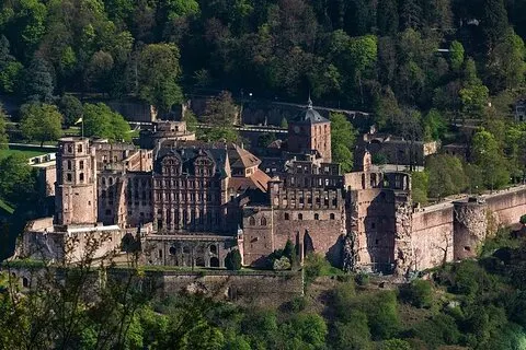 Visite d'une journée du château et de la ville d'Heidelberg au départ de Francfort