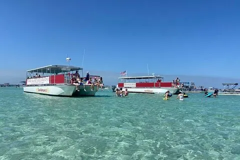 Excursão de 4 horas na Ilha do Caranguejo em Destin Harbor