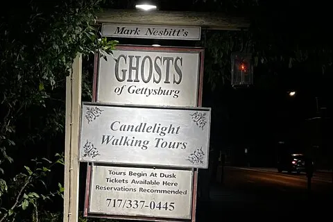 Haunted Civil War Spirits Tour i Downtown Gettysburg