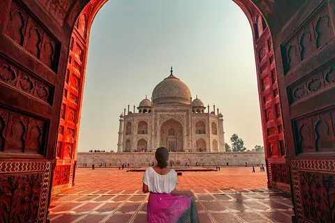Excursion privée de luxe dans le triangle d'or de 5 jours à Agra et à Jaipur depuis New Delhi