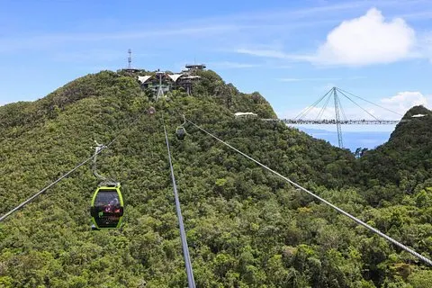 Combo Langkawi Cable Car & Sky Bridge com Mangrove Barco Privado