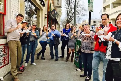 Downtown Roanoke mad, historie og kulturtur