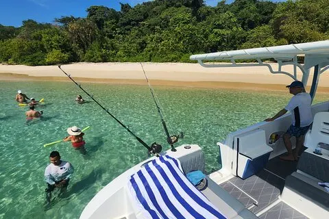 Privat fiskeri og øhopping – 38ft speedbåd | Pearl Islands