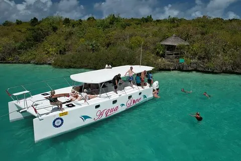 Excursión de día completo a Cataspeed 5 Islas con barbacoa Almuerzo y bebidas.