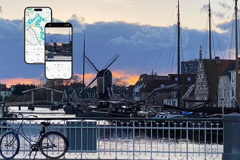 Peregrinos y Pintores de Leiden : Un recorrido a pie autoguiado