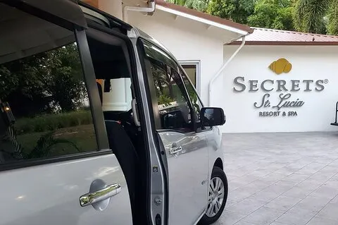 Secrets St Lucia Resort Privater Flughafentransfer und Taxi Service