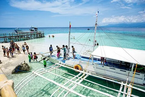 Oslob Whale Shark & Tumalog Waterfalls & Sumilon Sandbar