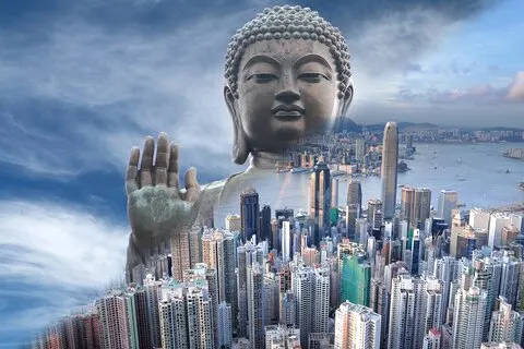 Les 2 meilleurs sites de Hong Kong : Visite privée de Victoria Peak & Big Buddha