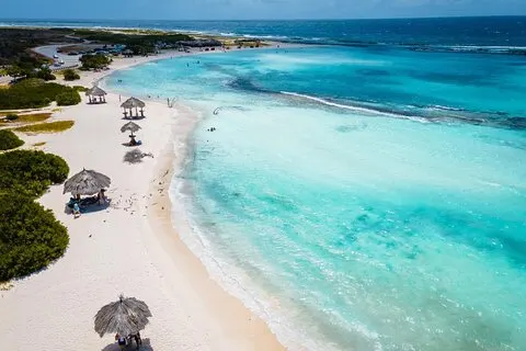 Aruba Halvdags heldagssafariäventyr på ön med Baby Beach-sim