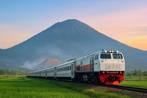 ジョグジャカルタ発：列車3D2Nで行くブロモ山とイジェン火口ツアー