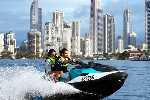 Guldkusten 30 minuters vattenskotertur i Surfers Paradise