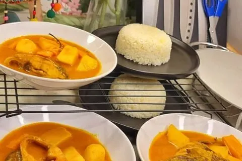 Privat matlagingskurs i gatemat fra Benin med Esther