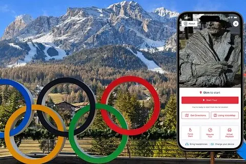 Cortina und die Olympische Stadt : Eine selbstgeführte Wanderung