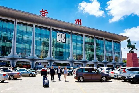 Transfert privé depuis la gare de Lanzhou depuis les hôtels de la ville