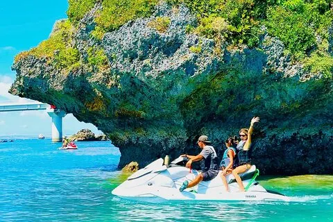 180-minutters privat jetski tur til østkysten av Okinawa