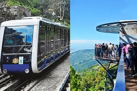 Penang City & Temple Tour mit Penang Hill (Fast Lane)