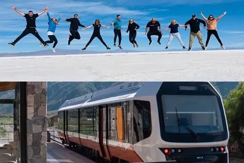 Tur till Salinas Grandes och Humahuaca Solar Train från Purmamarca