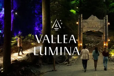Expérience multimédia de soirée Vallea Lumina