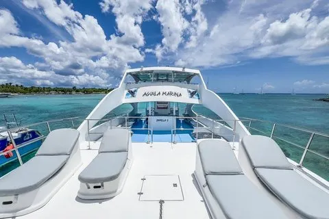 Excursão privada exclusiva de catamarã à Ilha de Saona