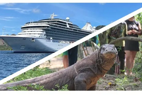 Top Komodo Insel Landtour für Passagiere von Kreuzfahrtschiff