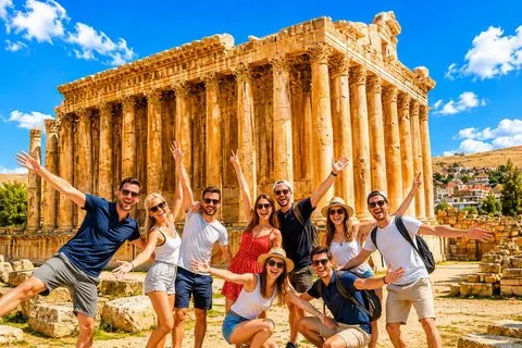 Baalbek, Anjar et Ksara Visite en petit groupe avec déjeuner au départ de Beyrouth