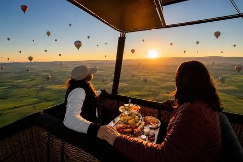 Marrakech Vol en montgolfière et Petit-déjeuner berbère