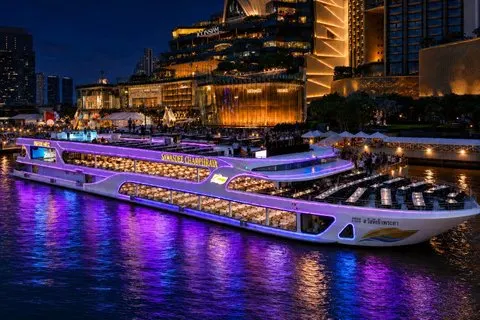 Bangkok Luxus Dinner Kreuzfahrt mit Thai Cultural Show von Sawasdee