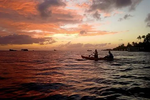 Excursion en kayak et tuba au coucher du soleil au Mangel Halto Aruba | voooya
