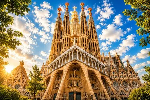 Barcelone : Visite guidée coupe-file et billets de la Sagrada Familia