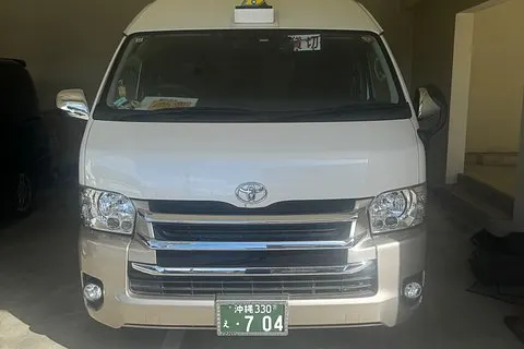 Privat Okinawa Jumbo Taxi Charter med utleie av bærbar WiFi