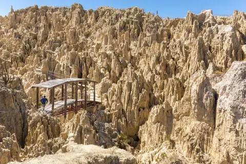Ontdek de Vallei van de Maan en de Vallei van de Zielen in La Paz.