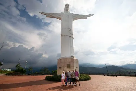 Cali Cristo Rey Monument with Transport